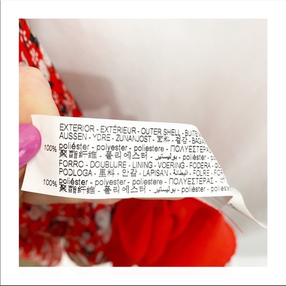 NEW ZARA Floral Tie Shoulder Midi Dress - Picture 11 of 11